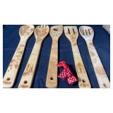 Beauty and the Beast Bamboo Spoon Set 5pc