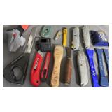 Utility Knife & Cutting Tool Lot