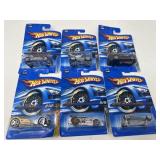 Hot Wheels Blue Card Lot of 7 Cars