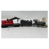 HO Scale Locomotives & Santa Fe Crane Trio