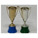 Pair of Jo-Han Models Gold Cup Series Trophies