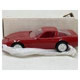 Red Chevrolet Corvette Coupe Die-Cast Model