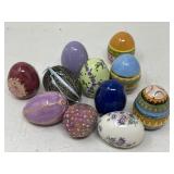 Decorative Eggs Collection, 11 Pieces