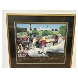 American Automobile Centennial 1996 Framed Poster