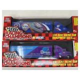 Racing Champions NASCAR Transporters Lot