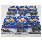Hot Wheels Blue Card Lot of 6 Cars