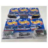 Hot Wheels Blue Card Lot of 7 Cars