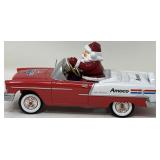 Santa in Amoco Bel Air Convertible