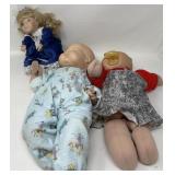 Mixed Vintage Dolls Lot