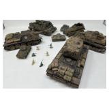 German WWII Tank Collection w/ Soldiers