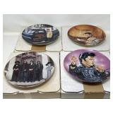 Elvis Collector Plates Set of Four