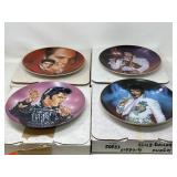 Set of 4 Elvis Collector Plates