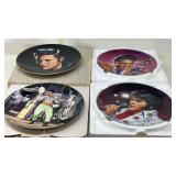Elvis Collector Plate Set, 4pc