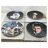Elvis Collector Plates Set of Four