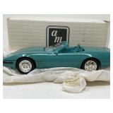 AMT ERTL Chevrolet Corvette Convertible  Teal