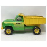 Vintage Tonka Dump Truck  Green & Yellow
