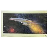 Long Description:Large Star Trek "Art From the