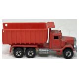 Vintage Red Die-Cast Dump Truck