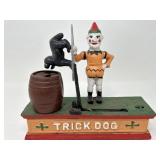 Trick Dog Mechanical Bank