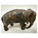 Cast Iron Elephant Bank