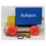 Vintage Playskool Wooden Pull TruckClassic