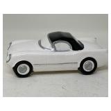 Handcrafted Ceramic Corvette Figurine