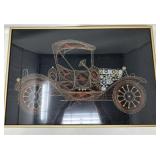 Framed String Art Car Design