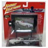 Johnny Lightning Yesterday & Today Corvette Set