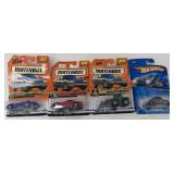 Matchbox & Hot Wheels Lot  4 Factory-Sealed Cars