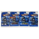 Hot Wheels Lot  4 Factory-Sealed Cars
