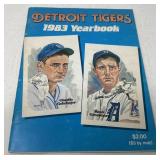 Detroit Tigers 1983 YearbookOriginal 1983