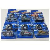 Hot Wheels Blue Card Lot of 6 Cars