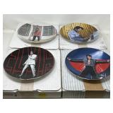 4 Elvis Collector Plates Assorted Designs