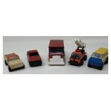 Lot of 5 Vintage Toy Vehicles