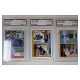 3 PSA-Graded 1983 Topps Stars