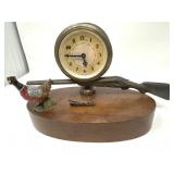 Plymouth Hunter Theme Mantel Clock