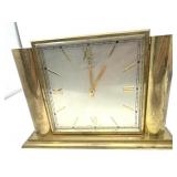 Swiss 8-Day Brass Desk Clock