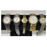 Seiko Timex +3 Watch Lot of 5