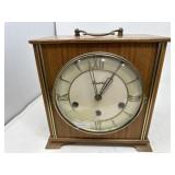 Sessions Wood Mantel Clock Square Case