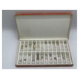 Watch crowns in divided case