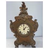 Ansonia Cast Metal Mantel Clock