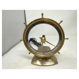 Nautical Ship Wheel Electric Clock
