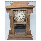 Sessions Oak Mantel Clock