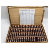 Large watch parts assortment in case