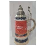 Samuel Adams Beer Stein NIB 7x12