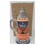 Samuel Adams October Fest Beer Stein NIB 5x12