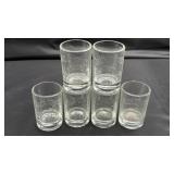 Jack Daniels Tennessee Fire Shot Glasses