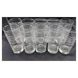 Patron Tequila High Ball Glasses