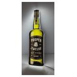 Proper Twelve Irish Whiskey Neon Sign. 5x18
