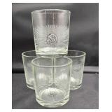 Starward Whisky Glasses Set of 4clear lowball